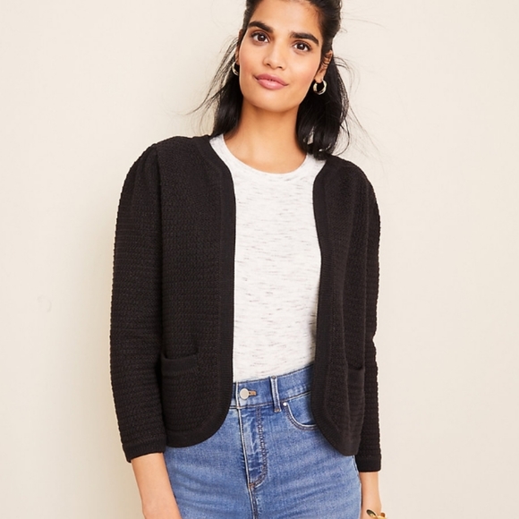 ann taylor sweater jacket